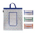 바람개비 똑딱이 부직포 장바구니 420x480mm WS288H